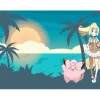 Spillematte Pokemon Lillie and Clefairy
