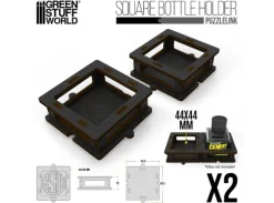 Square Bottle Holder for Cement Glue