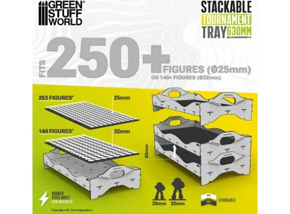 Stackable Tournament Tray 630mm