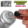 Standard Spray Caps (6 stk) - Black