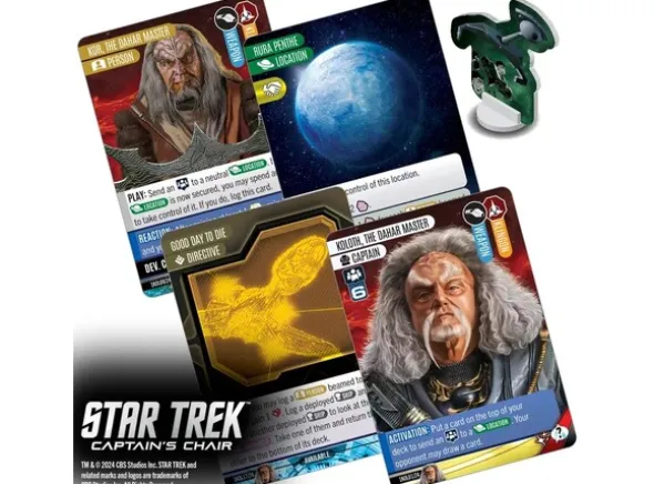 Star Trek Captains Chair Brettspill
