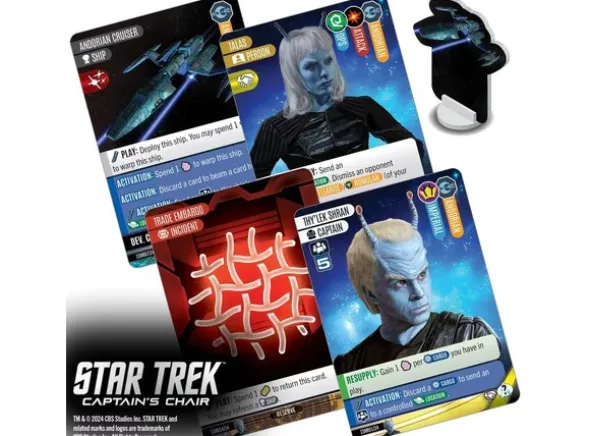 Star Trek Captains Chair Brettspill