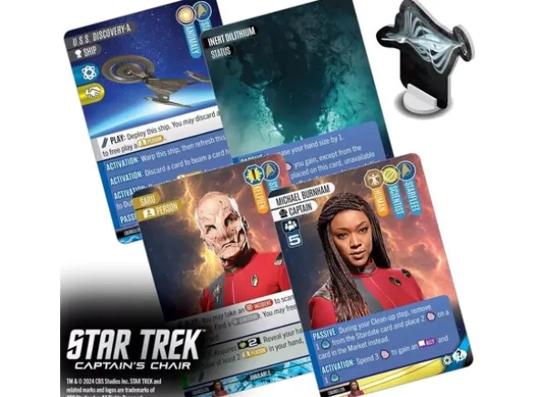 Star Trek Captains Chair Brettspill
