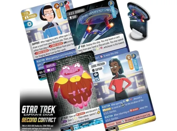 Star Trek Captains Chair Second Contact