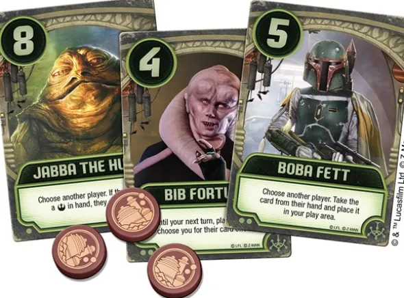 Star Wars Jabbas Palace Kortspill