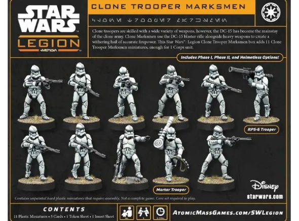 Star Wars Legion Clone Trooper Marksmen