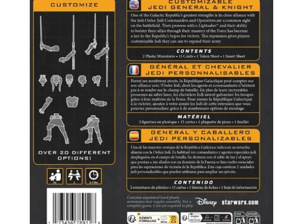 Star Wars Legion Customizable Jedi