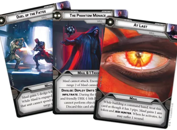 Star Wars Legion Darth Maul & Sith Probe