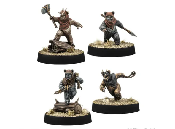 Star Wars Legion Ewok Warriors Unit Exp