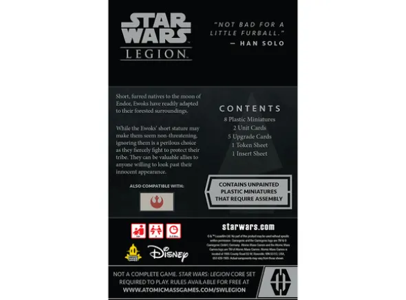 Star Wars Legion Ewok Warriors Unit Exp