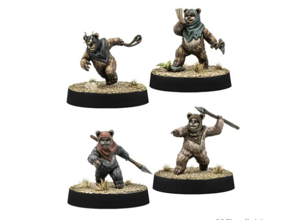 Star Wars Legion Ewok Warriors Unit Exp