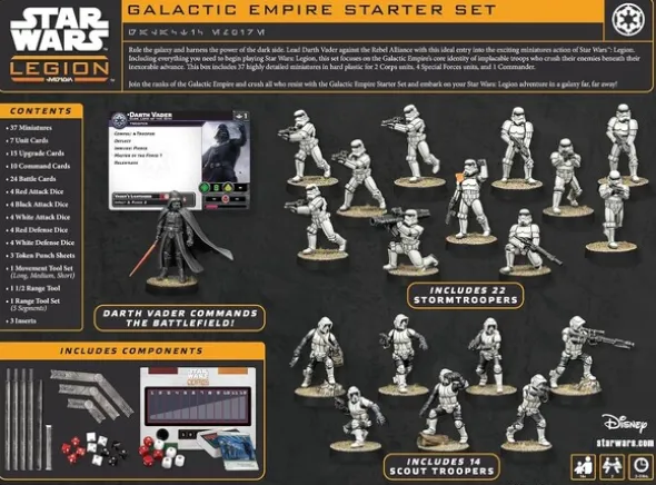 Star Wars Legion Galactic Empire Starter