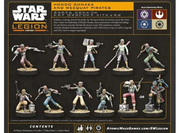 Star Wars Legion Hondo Ohnaka & Weequay