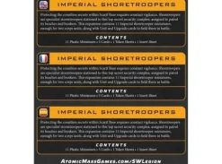 Star Wars Legion Imperial Shoretroopers