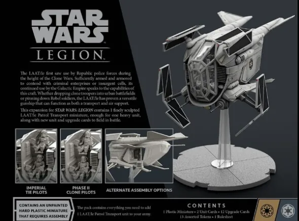 Star Wars Legion LAAT/le Patrol