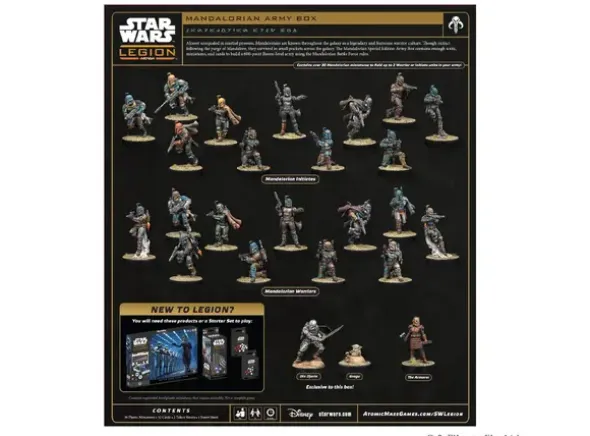 Star Wars Legion Mandalorian Army Box