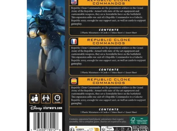 Star Wars Legion Republic Clone Commando