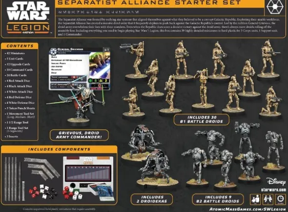 Star Wars Legion Separatist Starter Set