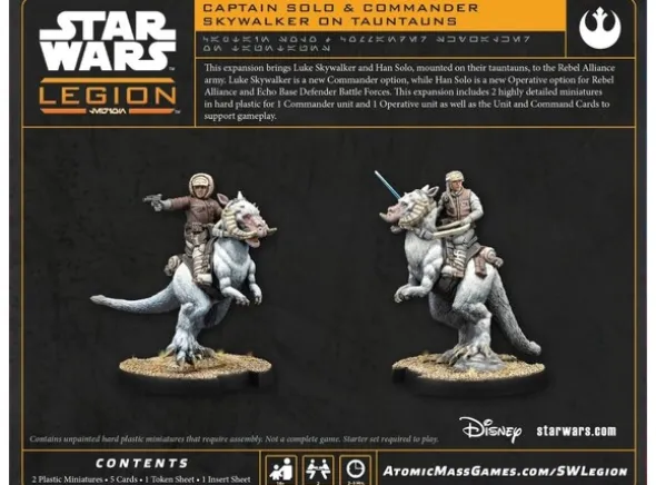Star Wars Legion Solo & Skywalker