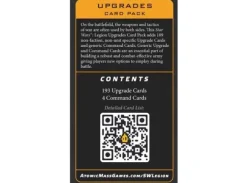 Star Wars Legion Upgrades Card Pack
