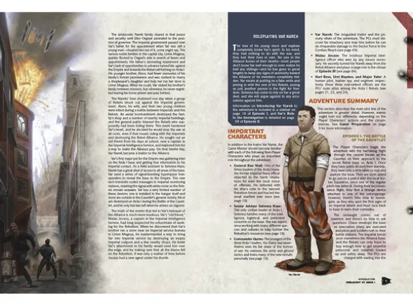 Star Wars RPG AoR Onslaught at Arda I