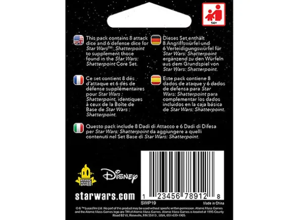 Star Wars Shatterpoint Dice Pack