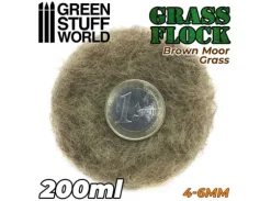 Static Grass Brown Moor 4-6mm 200ml