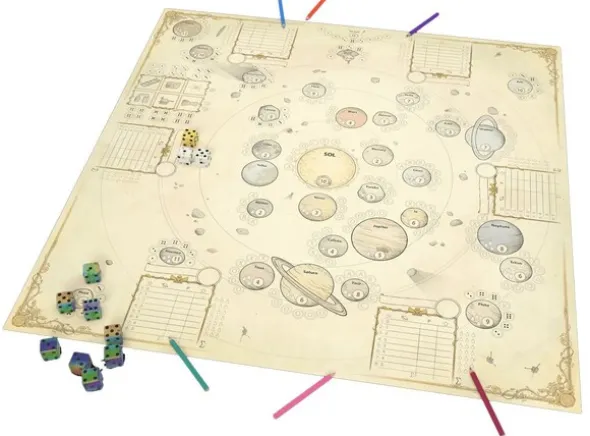 StegegetS Solar System Brettspill