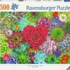 Succulent Love 500 biter Puslespill