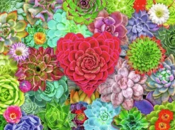 Succulent Love 500 biter Puslespill