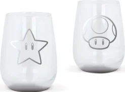 Super Mario Glass - 2 stk