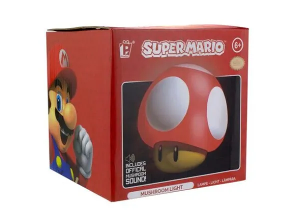 Super Mario Mushroom Lampe - 12 cm