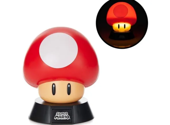 Super Mario Mushroom Lampe - 12 cm