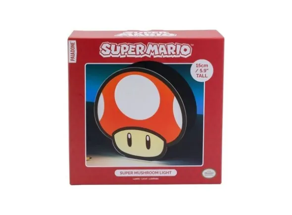 Super Mario Super Mushroom 2D Lampe
