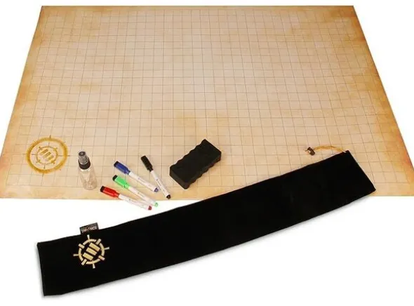 Tabletop RPG Grid Mat Campaign Kit