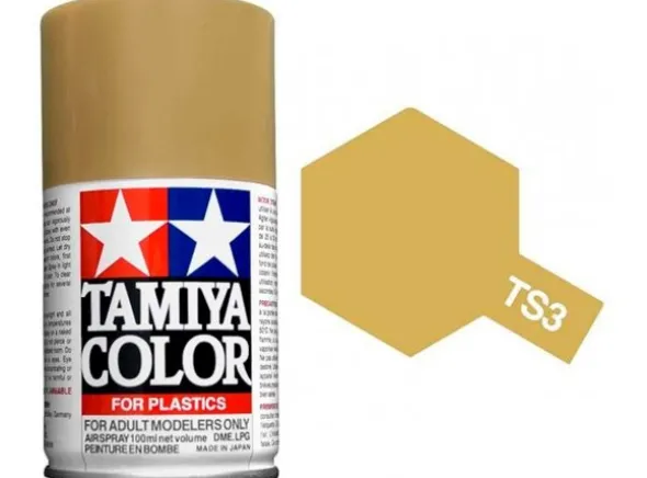 Tamiya Airspray TS-3 Dark Yellow