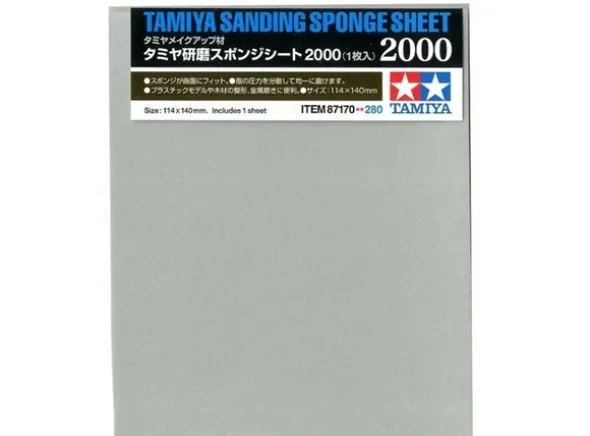 Tamiya Sanding Sponge- 2000
