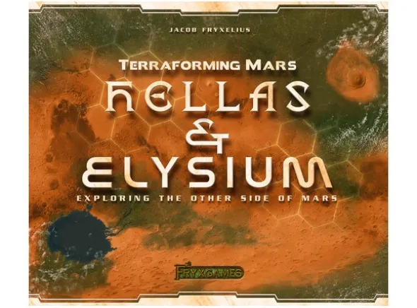 Terraforming Mars Hellas Elysium Engelsk