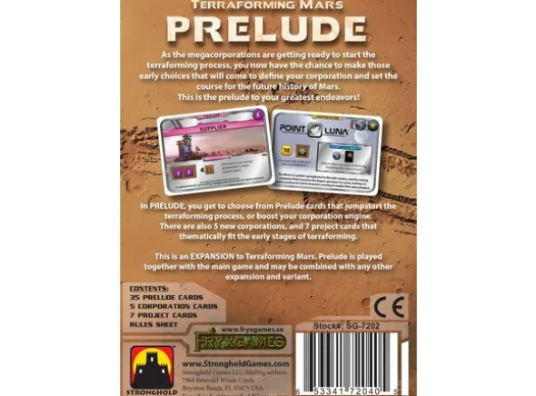 Terraforming Mars Prelude Exp - Engelsk