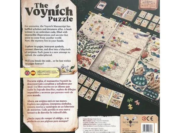 The Voynich Puzzle Brettspill