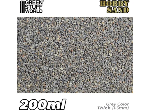 Thick Hobby Sand - Dark Grey 200ml