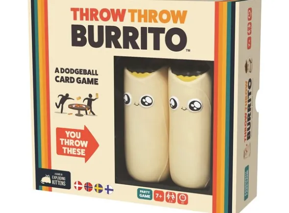 Throw Throw Burrito Brettspill - Norsk