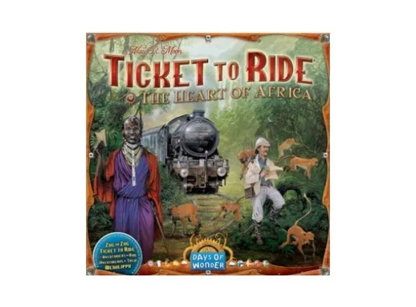 Ticket to Ride Map Coll 3 Heart Africa