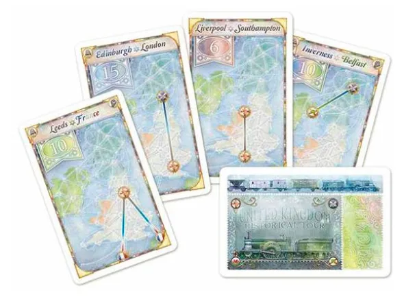Ticket to Ride Map Coll 5 United Kingdom