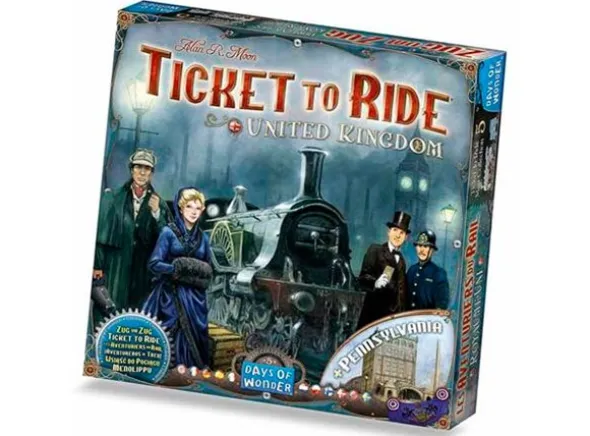 Ticket to Ride Map Coll 5 United Kingdom