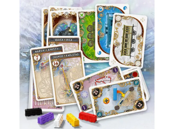 Ticket to Ride Northern Lights - Norsk