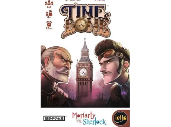 Time Bomb Moriarty vs Sherlock Kortspill