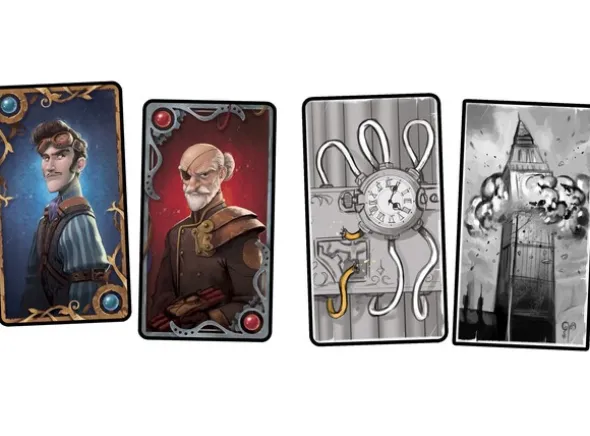 Time Bomb Moriarty vs Sherlock Kortspill