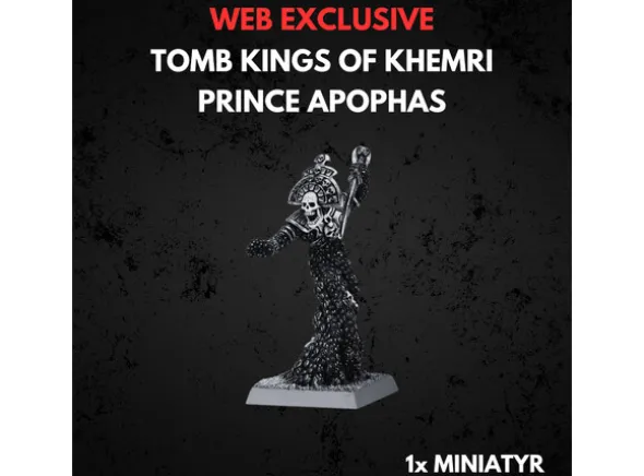 Tomb Kings of Khemri Prince Apophas