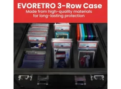 Trading Card Suitcase Black Small